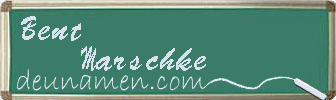 Bent Marschke Visitenkarte